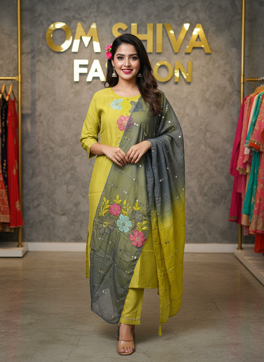 3ps set (roman silk)