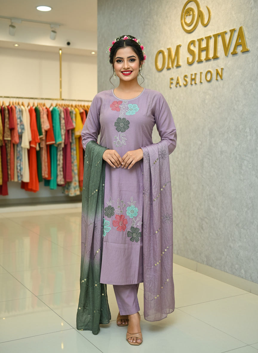 3ps set (roman silk)