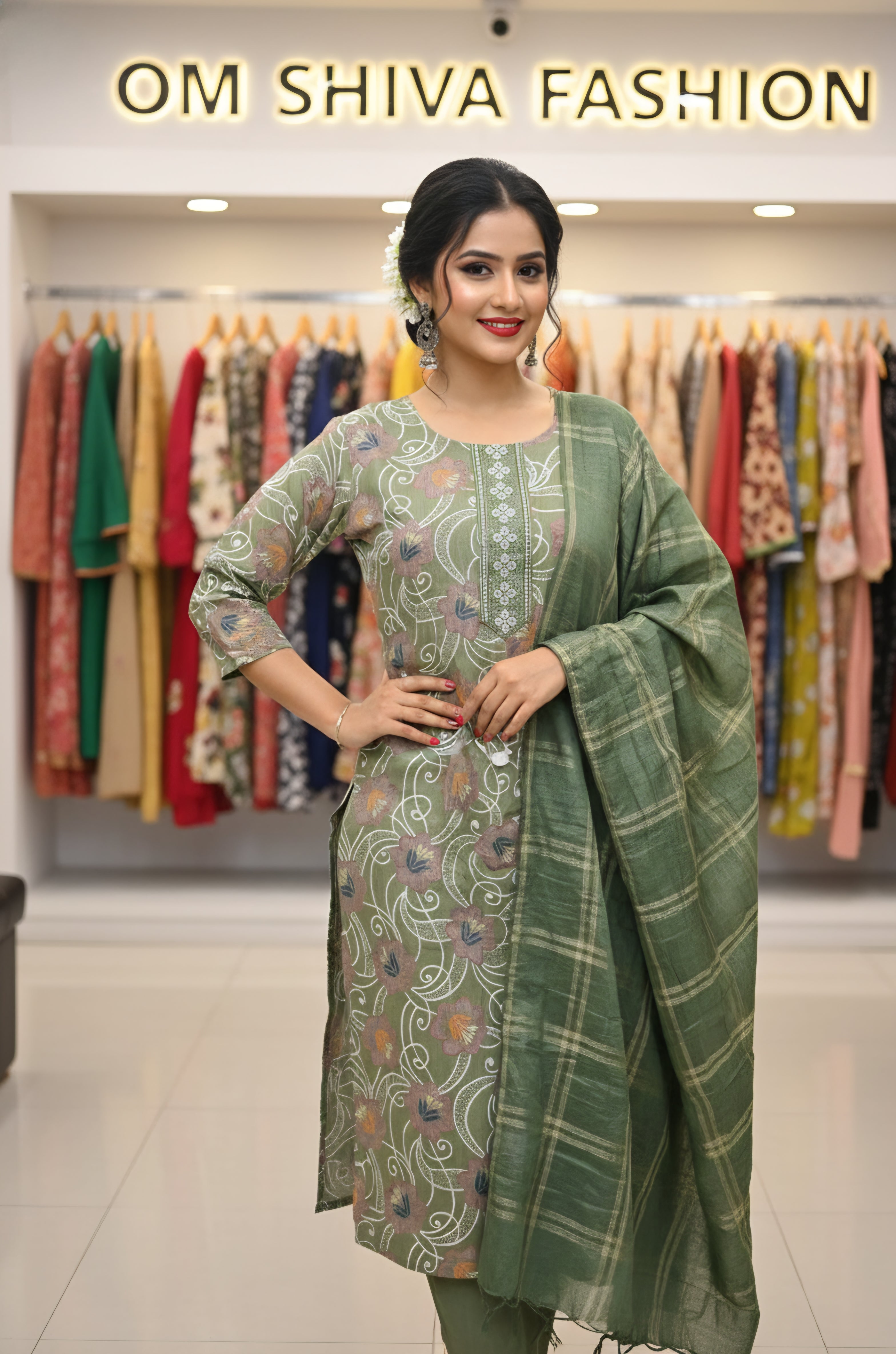 3pcs set(vetican discharge print)